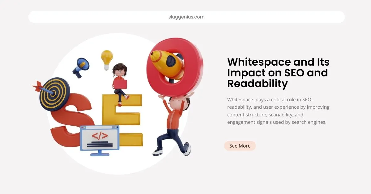 Clean typography and whitespace showing content structure and readability